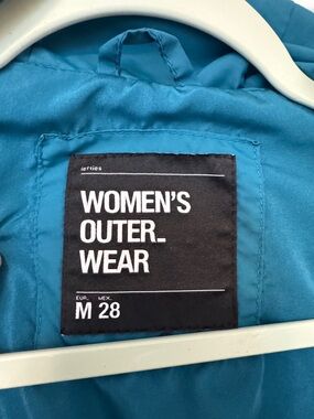 Women's Teal Jacket by Lefties - M- Windbreaker